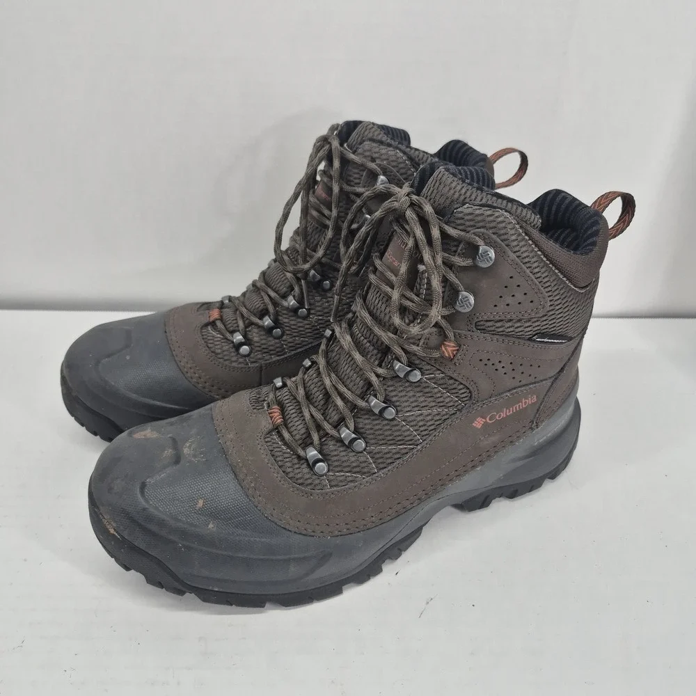 Columbia Snowcross Mid Mens 11 Winter Boots Waterproof 200g Insulated Techlite